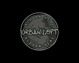 Paint Urban Graffiti logo design