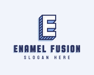 Generic 3D Letter E logo design