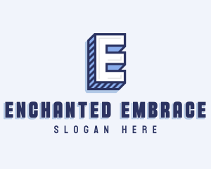 Generic 3D Letter E logo design