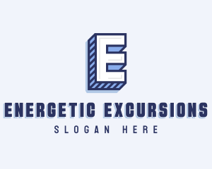 Generic 3D Letter E logo design