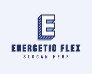 Generic 3D Letter E logo design