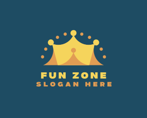 Crown Circus Tent logo design