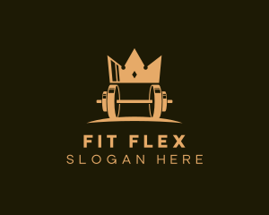 Crown Fitness Gym  logo design