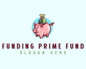 Pig Money Savings logo design