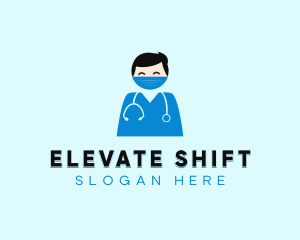 Doctor Surgeon Face Mask logo design