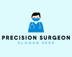 Doctor Surgeon Face Mask logo design