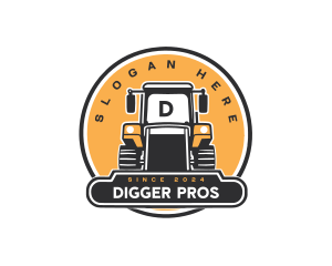 Heavy Equipment Machinery logo design