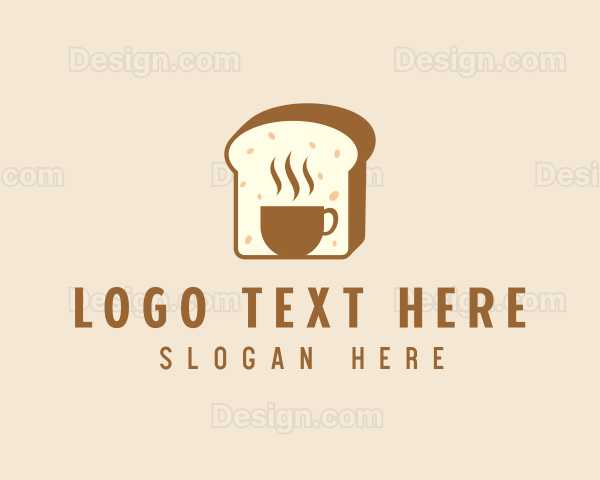 Bread Loaf Breakfast Logo