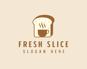 Bread Loaf Breakfast logo design