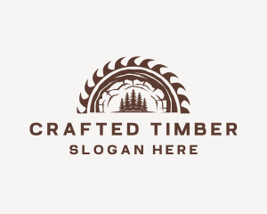 Carpentry Wood Workshop logo design