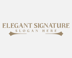 Elegant Luxury Business logo design