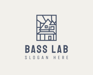 Minimal Architecture House logo design