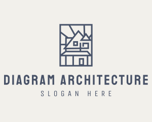 Minimal Architecture House logo