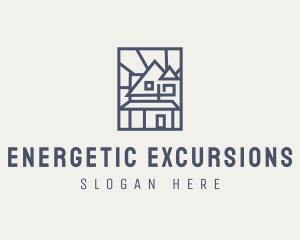 Minimal Architecture House logo design