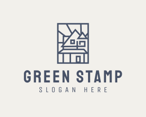 Minimal Architecture House logo design