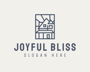 Minimal Architecture House logo design