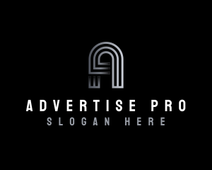 Advertising Agency Letter A logo