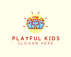 Kids Castle Kindergarten logo design