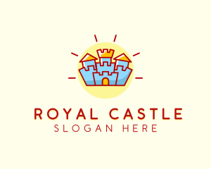 Kids Castle Kindergarten logo design