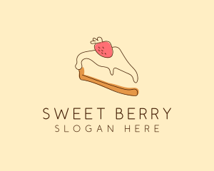 Strawberry Cheesecake Slice logo