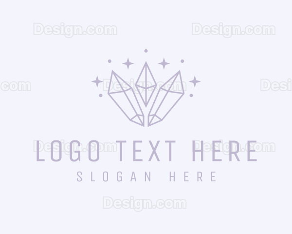 Luxury Jewelry Crystal Logo