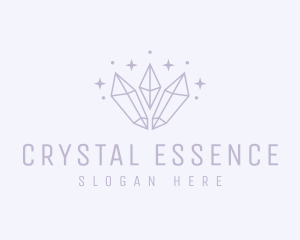 Luxury Jewelry Crystal logo design