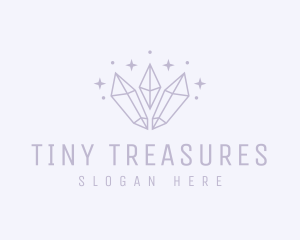 Luxury Jewelry Crystal logo design