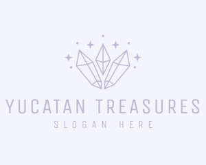 Luxury Jewelry Crystal logo design