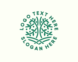 Tree Lawn Care Farm  logo