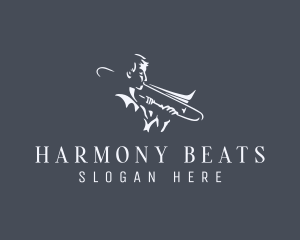 Trombone Musician Instrument logo