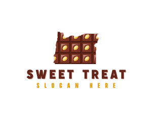 Chocolate Dessert Oregon logo design