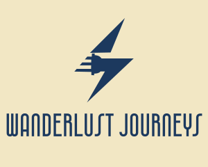 Electric Thunderbolt Plug Logo