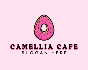 Pastry Donut Sprinkles logo design