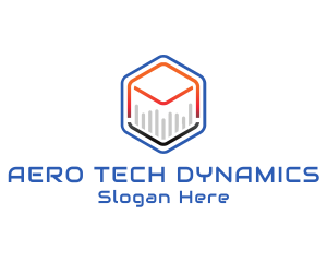 Tech Cube Statistics logo design