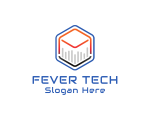 Tech Cube Statistics logo design