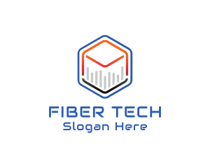 Tech Cube Statistics logo design