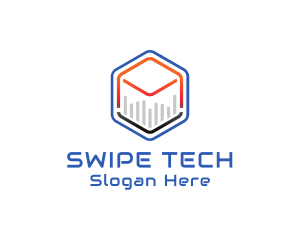 Tech Cube Statistics logo design