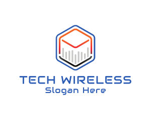 Tech Cube Statistics logo design