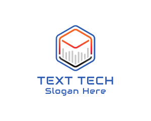 Tech Cube Statistics logo design