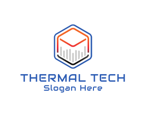 Tech Cube Statistics logo design