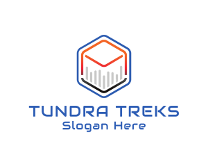 Tech Cube Statistics logo design