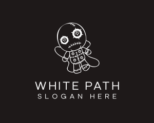 White Voodoo Halloween  logo