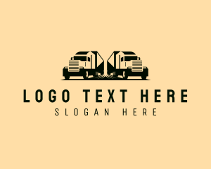 Freight Forwarding Truck logo