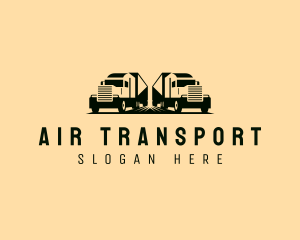 Freight Forwarding Truck logo design