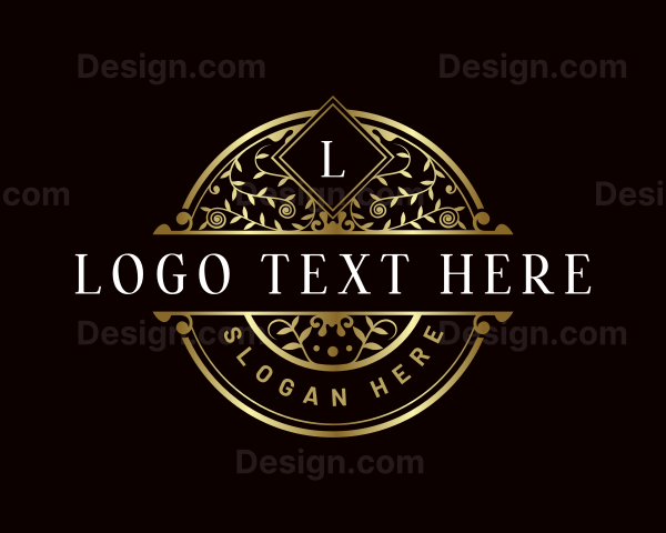 Luxury Vines Floral Logo