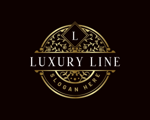 Luxury Vines Floral logo design