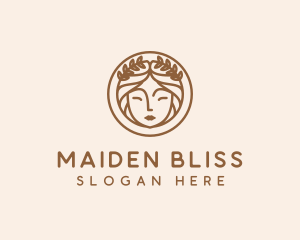 Goddess Woman Maiden logo design