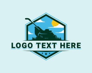 Lawn Mower Gardening logo