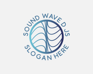 Digital Tech Waves logo design