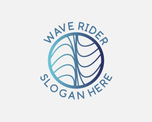 Digital Tech Waves logo design